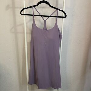 Elegant Purple Sleeveless Romper